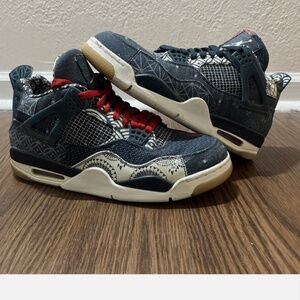 Men’s Size 10 Jordan 4 Sashiko Retro SE